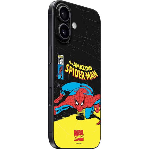 Marvel Classic Comics The Amazing Spider-Man iPhone 16 Plus Skin